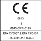 Firebreak 33 Fire Resistant & Acoustic Sealant CE Marking